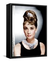 Breakfast at Tiffany's, Audrey Hepburn, 1961-null-Framed Stretched Canvas