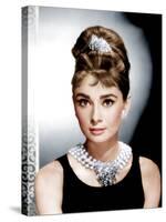 Breakfast at Tiffany's, Audrey Hepburn, 1961-null-Stretched Canvas