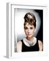 Breakfast at Tiffany's, Audrey Hepburn, 1961-null-Framed Photo