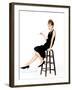 Breakfast at Tiffany's, Audrey Hepburn, 1961-null-Framed Photo