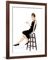 Breakfast at Tiffany's, Audrey Hepburn, 1961-null-Framed Photo