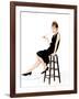 Breakfast at Tiffany's, Audrey Hepburn, 1961-null-Framed Photo