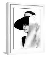 Breakfast at Tiffany's, Audrey Hepburn, 1961-null-Framed Photo