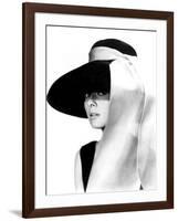 Breakfast at Tiffany's, Audrey Hepburn, 1961-null-Framed Photo