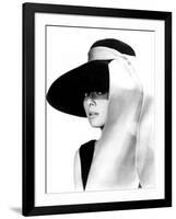 Breakfast at Tiffany's, Audrey Hepburn, 1961-null-Framed Photo