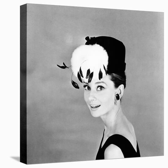 Breakfast at Tiffany's, Audrey Hepburn, 1961-null-Stretched Canvas