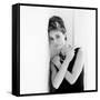 Breakfast at Tiffany's, Audrey Hepburn, 1961-null-Framed Stretched Canvas