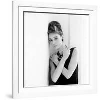 Breakfast at Tiffany's, Audrey Hepburn, 1961-null-Framed Photo