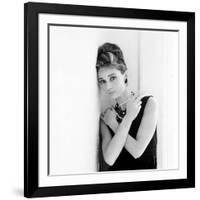 Breakfast at Tiffany's, Audrey Hepburn, 1961-null-Framed Photo