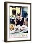 Breakfast at Tiffany's, Audrey Hepburn on Japanese Poster Art, 1961-null-Framed Art Print
