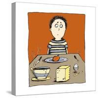 Breakfast Boy-Carla Martell-Stretched Canvas