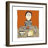 Breakfast Boy-Carla Martell-Framed Giclee Print