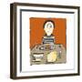 Breakfast Boy-Carla Martell-Framed Giclee Print