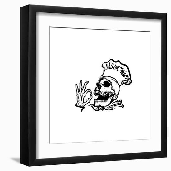 Breakfast Can Wait-Alex Cherry-Framed Art Print