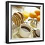 Breakfast, Coffee, Toast, Fresh Orange Juice-John Miller-Framed Photographic Print