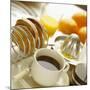 Breakfast, Coffee, Toast, Fresh Orange Juice-John Miller-Mounted Photographic Print