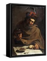 Breakfast, Early 17th Century-Bartolomeo Manfredi-Framed Stretched Canvas