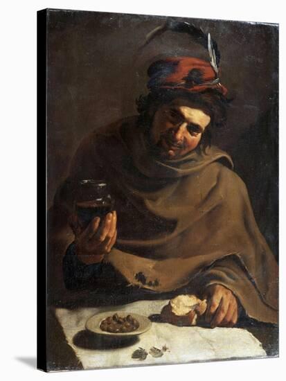 Breakfast, Early 17th Century-Bartolomeo Manfredi-Stretched Canvas