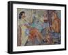 Breakfast Eikvika-Christian Krohg-Framed Giclee Print