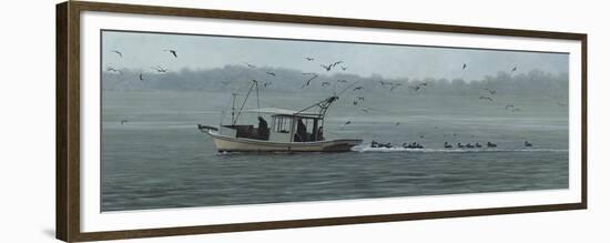 Breakfast Guests-David Knowlton-Framed Giclee Print
