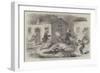 Breakfast-Hunting at Roccapalumba, a Sicilian Village-null-Framed Giclee Print