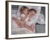 Breakfast in Bed, 1897-Mary Cassatt-Framed Giclee Print