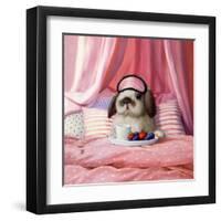 Breakfast In Bed-Lucia Heffernan-Framed Art Print