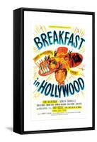 Breakfast In Hollywood, Tom Breneman, 1946-null-Framed Stretched Canvas