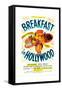 Breakfast In Hollywood, Tom Breneman, 1946-null-Framed Stretched Canvas
