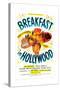 Breakfast In Hollywood, Tom Breneman, 1946-null-Stretched Canvas