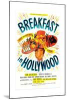 Breakfast In Hollywood, Tom Breneman, 1946-null-Mounted Art Print