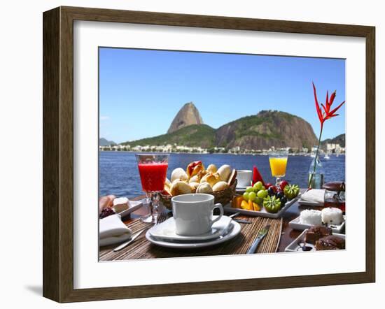 Breakfast In Rio De Janeiro-luiz rocha-Framed Photographic Print