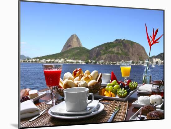 Breakfast In Rio De Janeiro-luiz rocha-Mounted Photographic Print