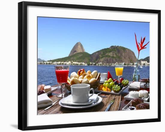 Breakfast In Rio De Janeiro-luiz rocha-Framed Photographic Print