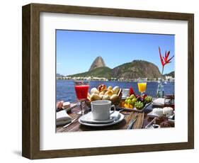 Breakfast In Rio De Janeiro-luiz rocha-Framed Photographic Print