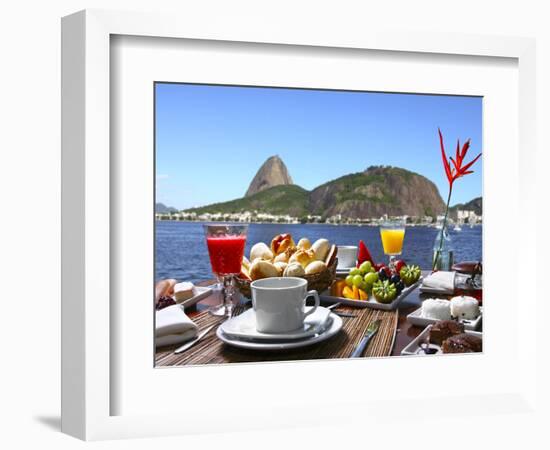 Breakfast In Rio De Janeiro-luiz rocha-Framed Photographic Print