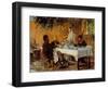 Breakfast in Sora-Peder Severin Krøyer-Framed Giclee Print