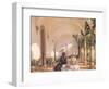 Breakfast in the Loggia, 1910-John Singer Sargent-Framed Giclee Print