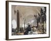 Breakfast in the Loggia-John Singer Sargent-Framed Giclee Print