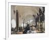 Breakfast in the Loggia-John Singer Sargent-Framed Giclee Print