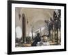 Breakfast in the Loggia-John Singer Sargent-Framed Giclee Print