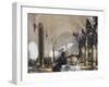 Breakfast in the Loggia-John Singer Sargent-Framed Giclee Print