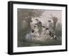 Breakfast in the Spring, Engraved by Regnier, Bettannier and Morlon-A. de Beaumont-Framed Giclee Print