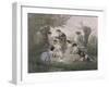 Breakfast in the Spring, Engraved by Regnier, Bettannier and Morlon-A. de Beaumont-Framed Giclee Print