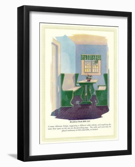 Breakfast Nook-null-Framed Art Print