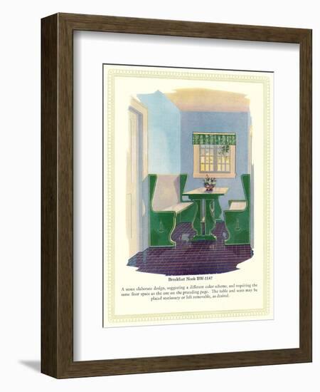 Breakfast Nook-null-Framed Art Print