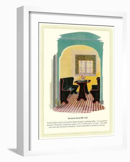 Breakfast Nook-null-Framed Art Print