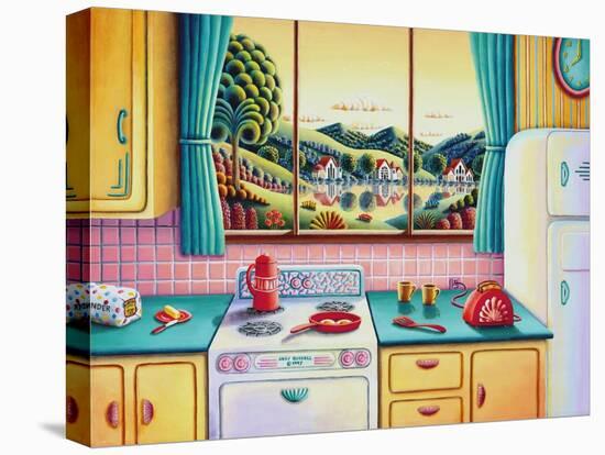 Breakfast of Champions-Andy Russell-Stretched Canvas