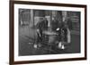 Breakfast Outside the Tacoma Commons Mission, 1930-Chapin Bowen-Framed Premium Giclee Print