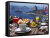 Breakfast Rio De Janeiro-luiz rocha-Framed Stretched Canvas